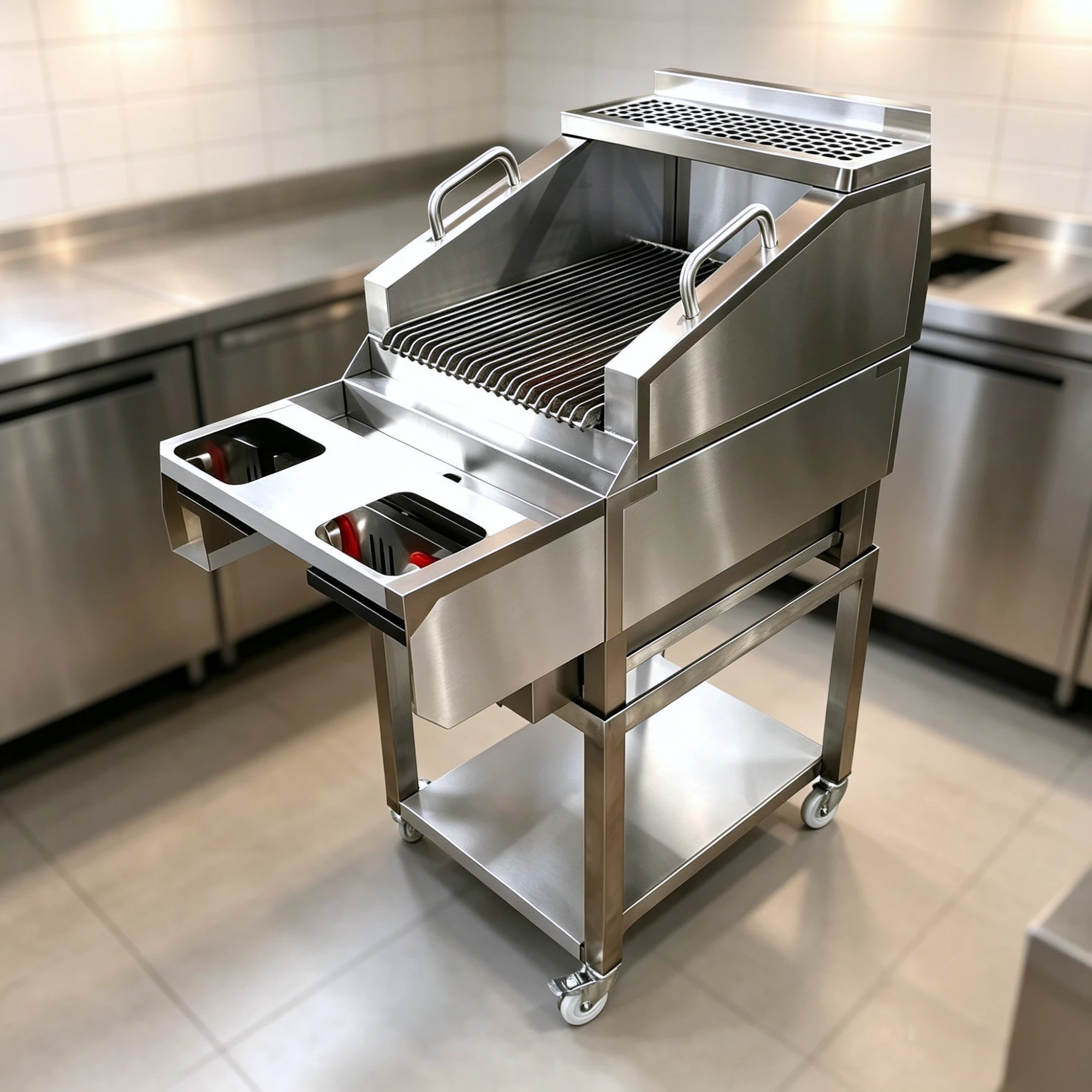RCPG-220 – Deluxe Heavy Duty Gas Radiant Chargrill 61 x 95cm