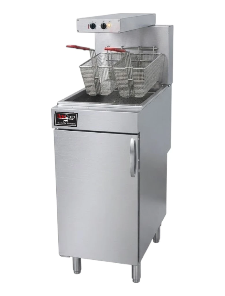 RVX-15 – Floor Standing Slimline Chips Scuttle Fryer Mate