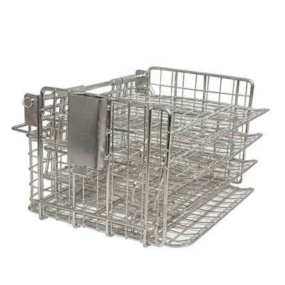 Pressure Fryer Layered Basket Stainless Steel Hinged Shelves